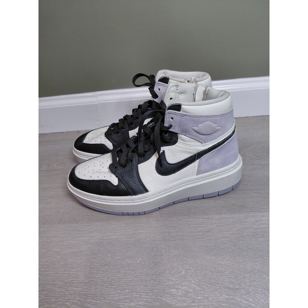 Size 8.5 - Air Jordan 1 Elevate High Titanium Women's Sneakers.